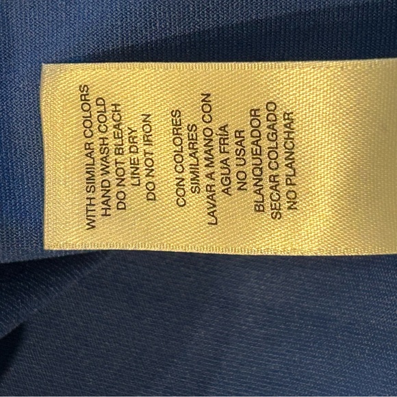 Chico's Vibrant Royal Blue Tank Top size 2 or US sizing is 12/L. NWT. Length 21” - Picture 6 of 6